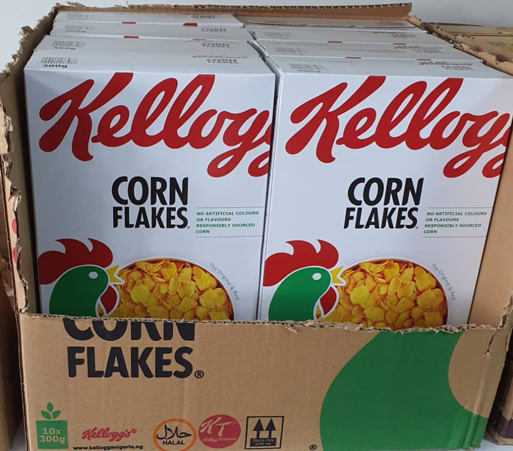 Cornflake Rask Kellogg Corn Flakes 350g - Everyday Grocery
